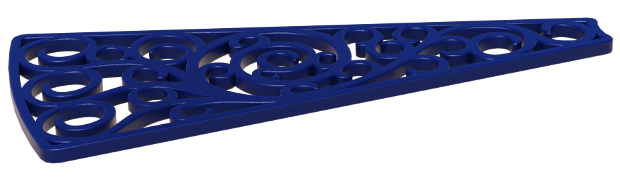 Spiral Staircase Tread plate with Curves